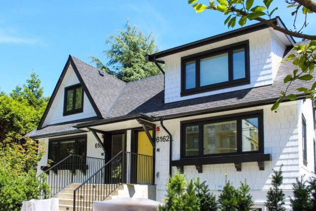 Modern living, built from the ground up. 🏗️✨
Some glimpses from our latest project at Granville St, Vancouver. A new 6-unit residential development. Our team was proud to deliver:
🏠 Exterior siding and metal cladding
🌿 Landscaping and courtyard planters
🧱 Drywall and complete interior and exterior paint
🔨 Finish carpentry
🪵 Custom cabinetry and built-in shelving
Every detail was built with care, from the crisp siding lines to the custom millwork inside.
Planning a multiplex or new build? Send us a DM or tap the link in our bio. 📩
📍 Vancouver, BC | 2026
#vancouver #generalcontractor #painting #drywall #construction